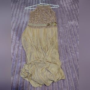 Revolution Dance leotard sequin long dress